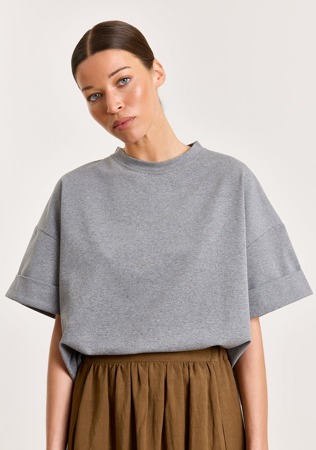 Michou Bouclé Terry Mid Grey