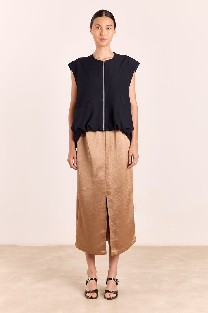 Sam Brushed Uni Satin Caramel