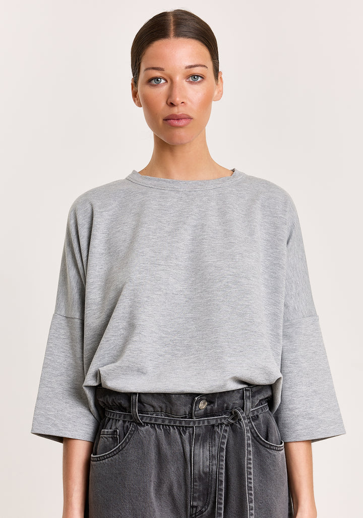 Madeline Cotton Stretch Light Grey