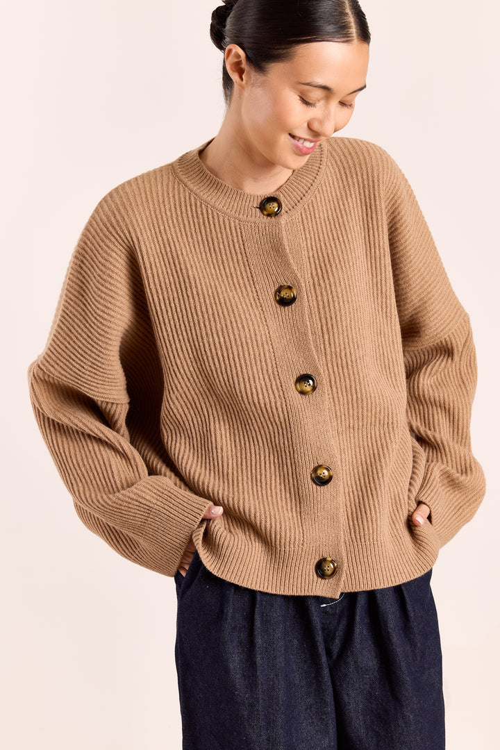Peppa Wool Blend - Rib Camel
