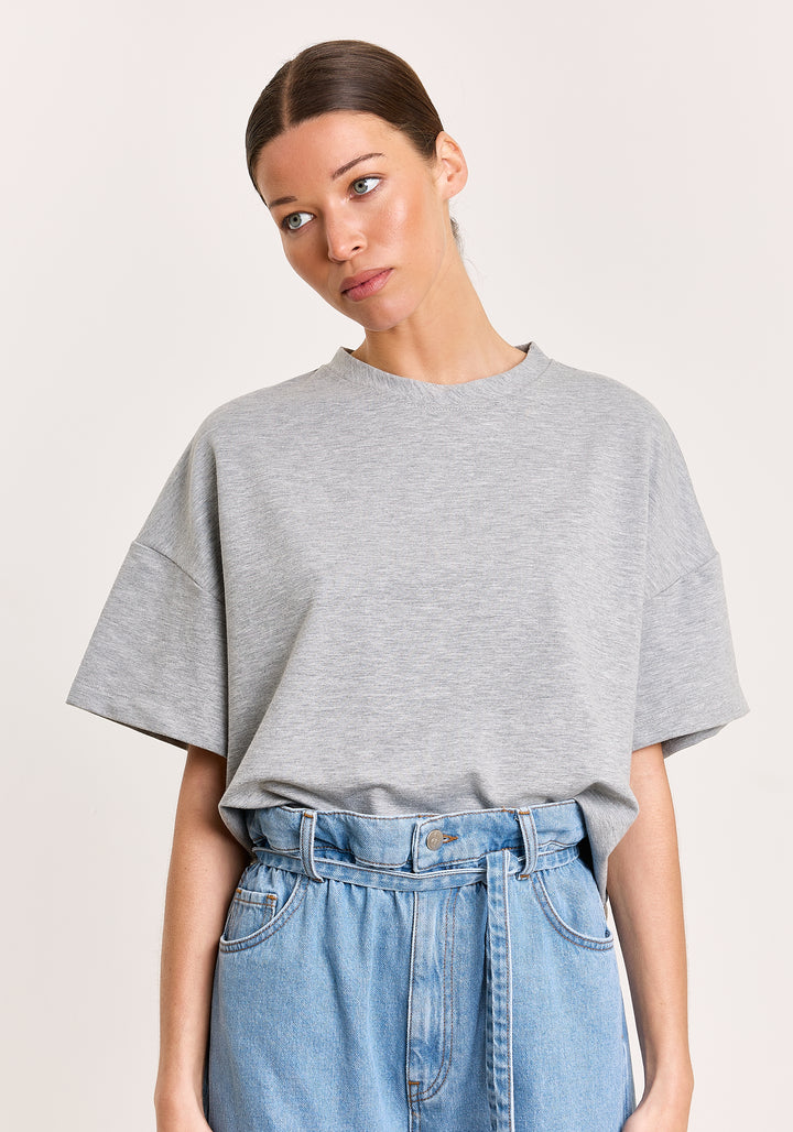 Mich Cotton Stretch Light Grey