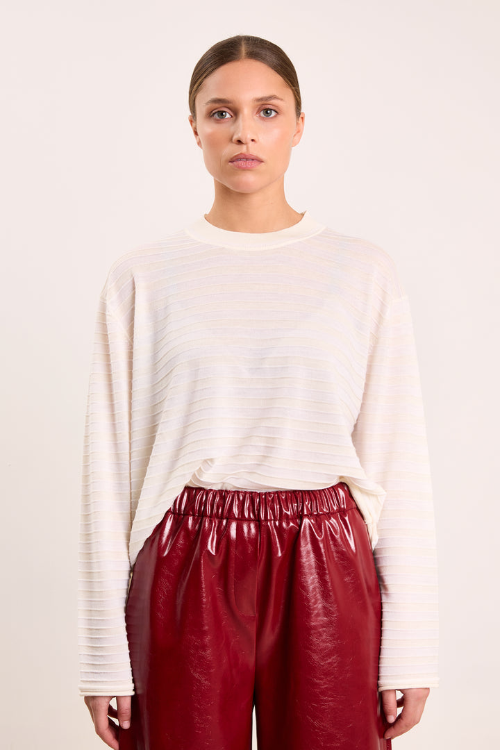 Sophia Merino Wool Off White/White