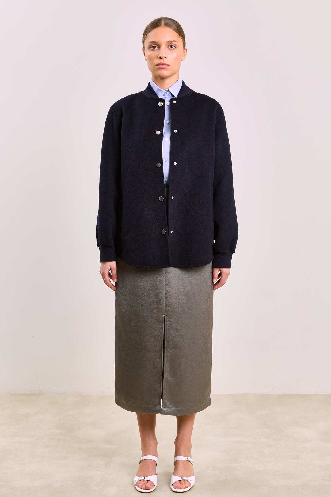 Sam Brushed Uni Satin Dark Olive