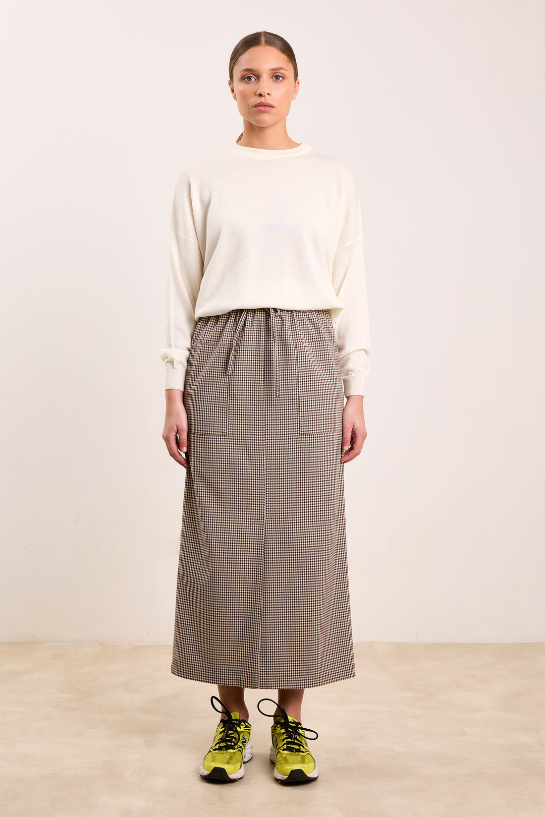 Kate English Checks Brown