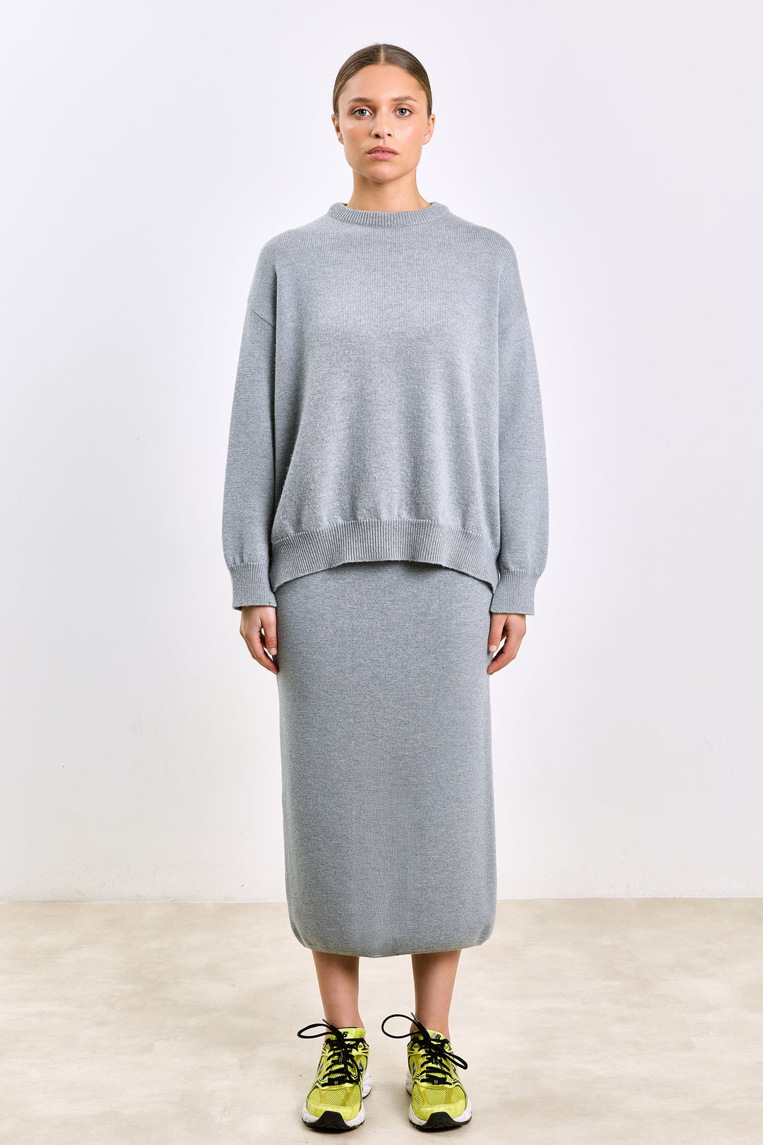Larissa Basic Knit Grey