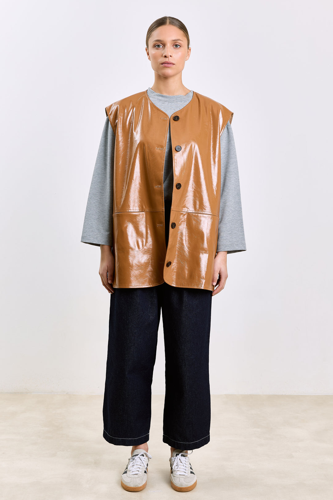 Tiany Shiny Coating Caramel