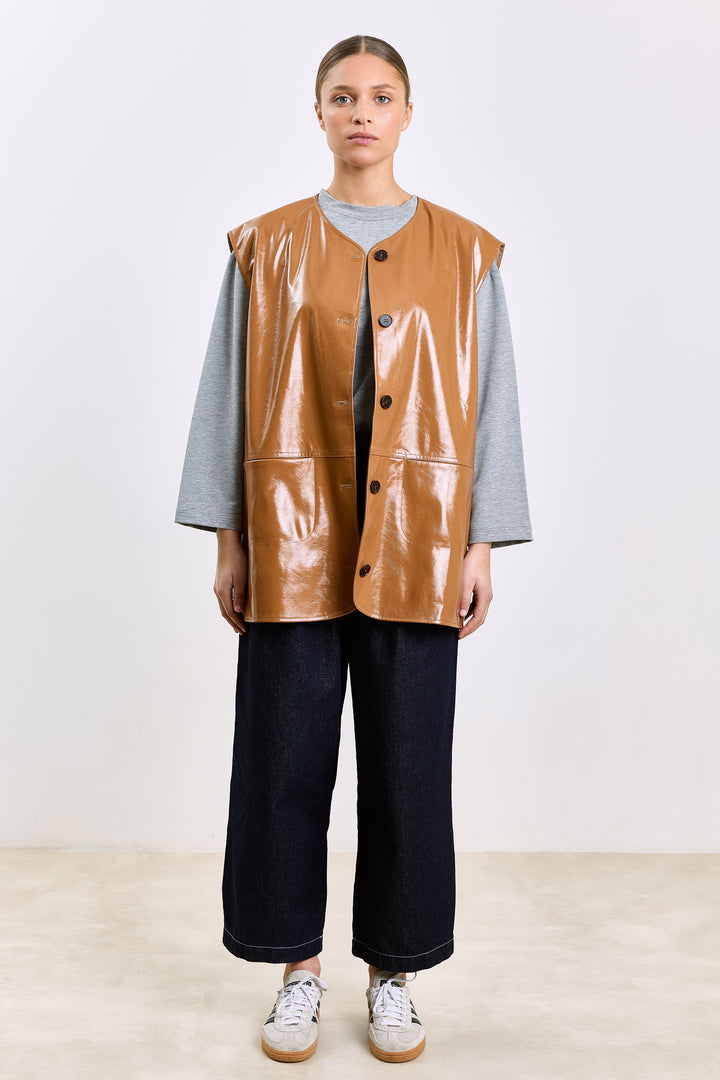 Tiany Shiny Coating Caramel