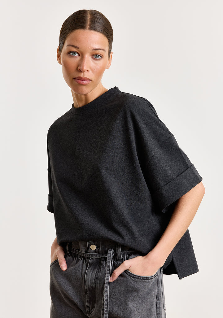 Michou Bouclé Terry Anthracite