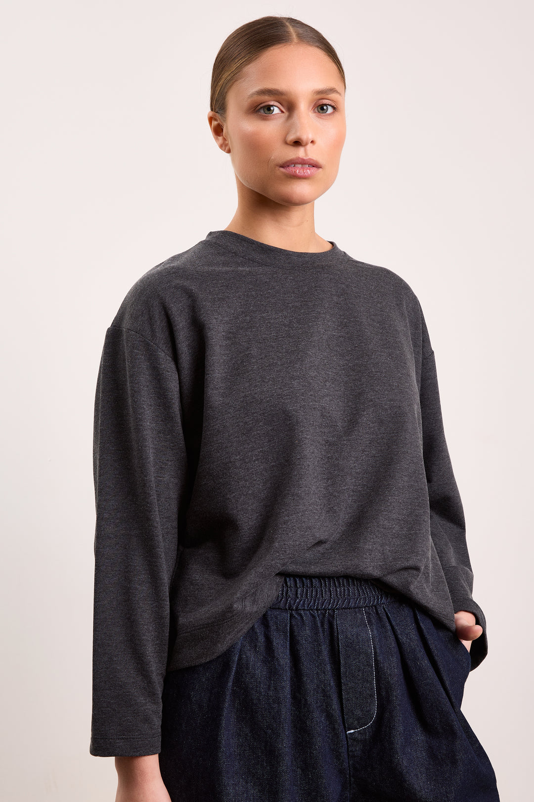 Lilly Light French Terry Anthracite