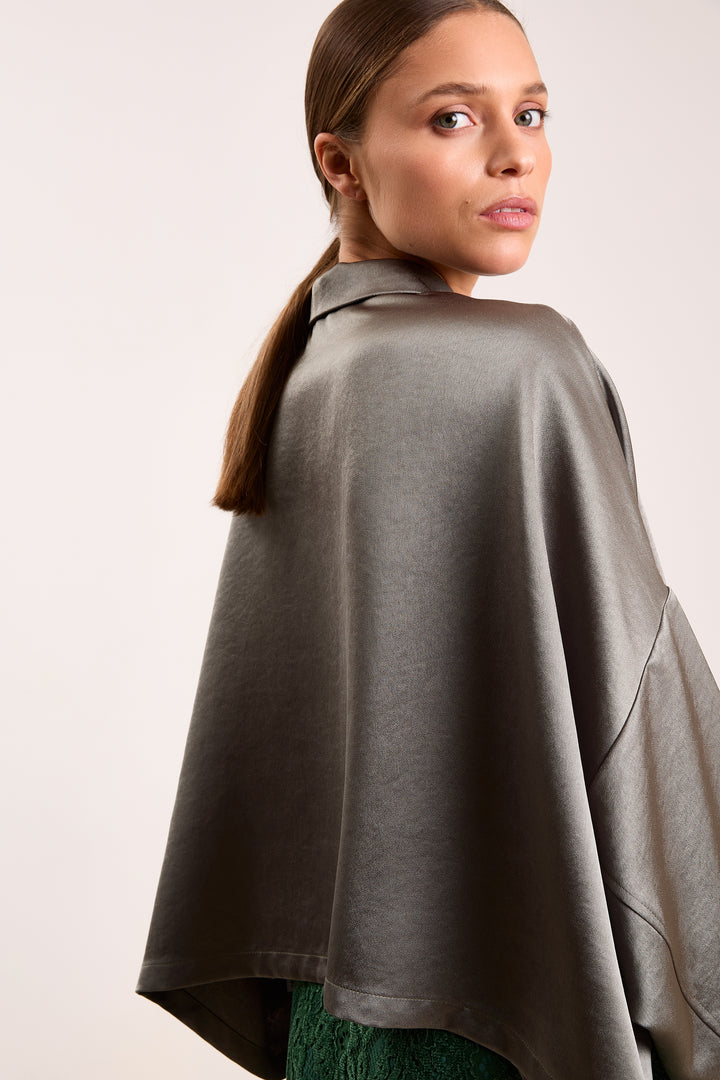 Yannick Brushed Uni Satin Dark Olive