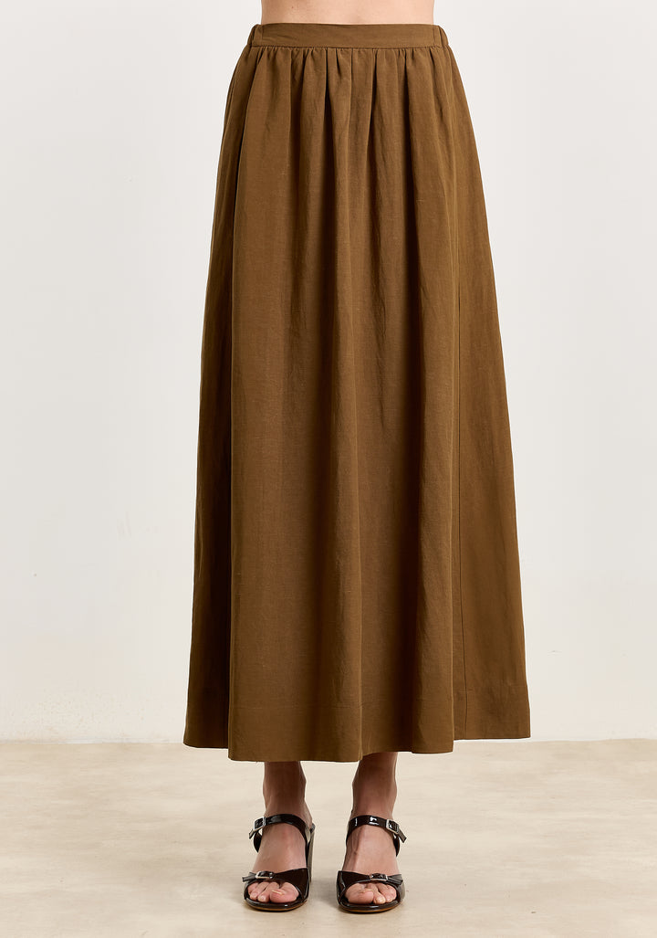 Julia Summer Linen Blend Brown