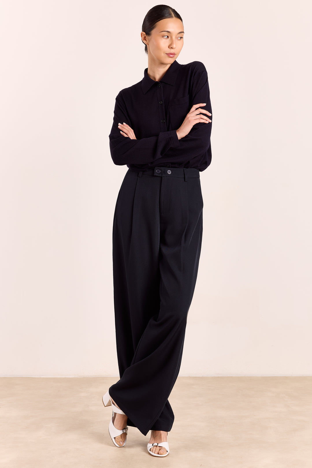 Theo Uni Suiting Navy