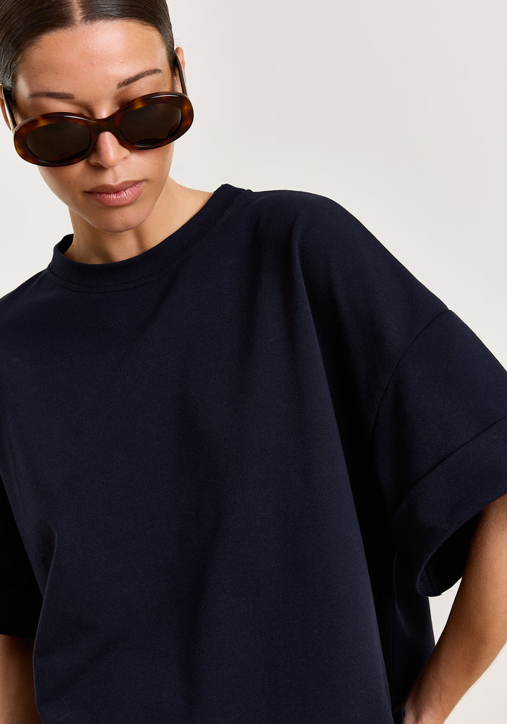 Michou Bouclé Terry Navy