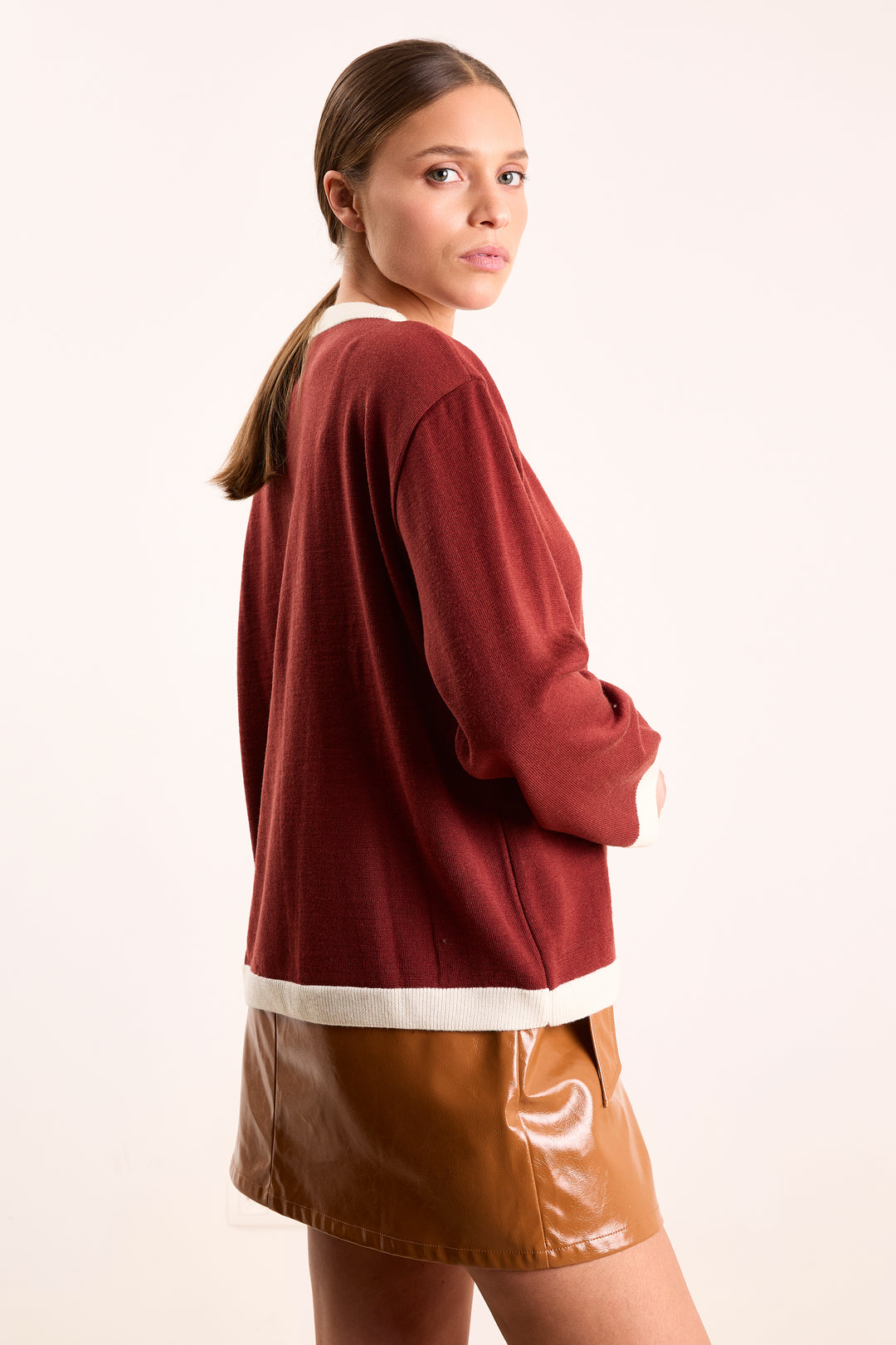 Steffi Basic Knit Rust