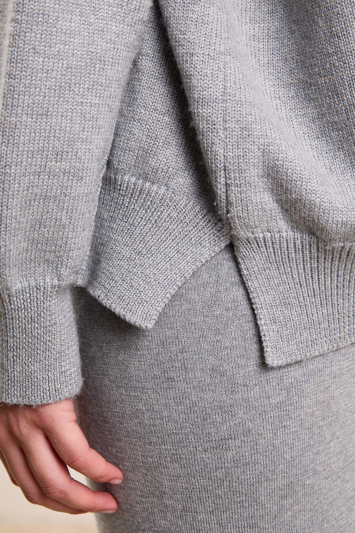 Loua Basic Knit Grey