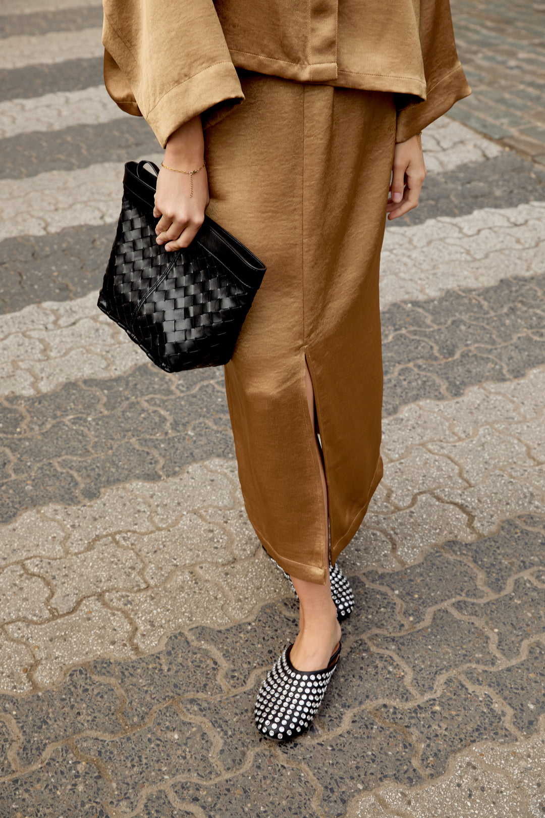 Sam Brushed Uni Satin Caramel