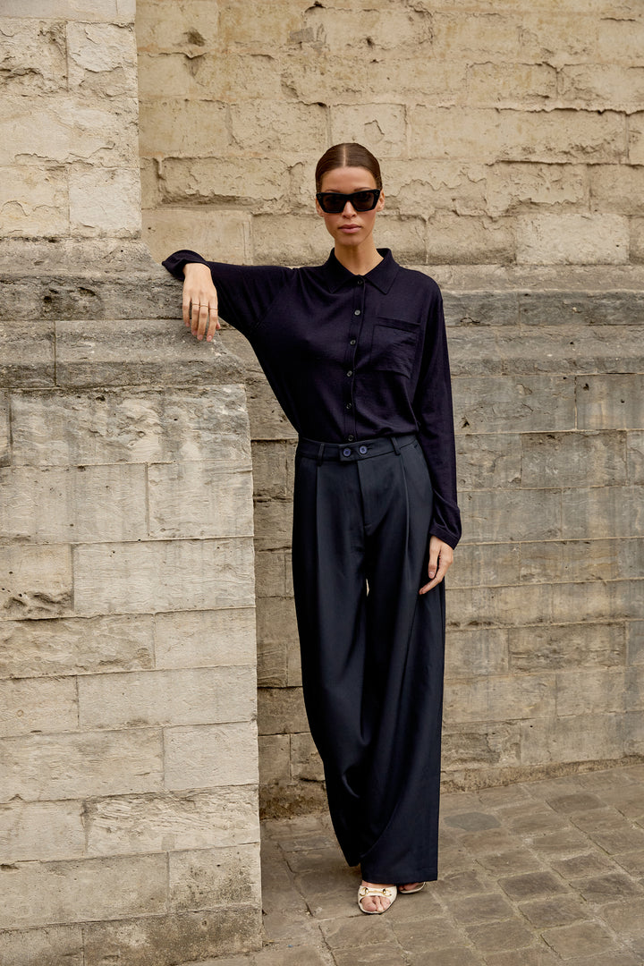 Theo Uni Suiting Navy