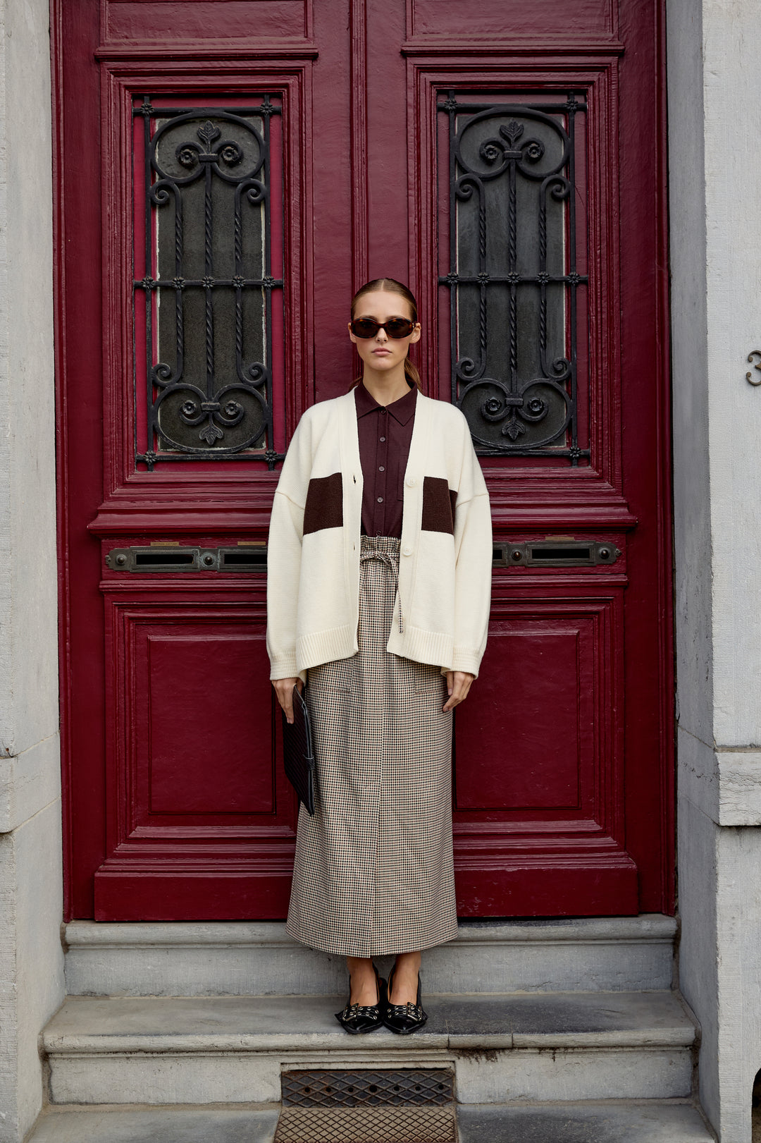 Kate English Checks Brown