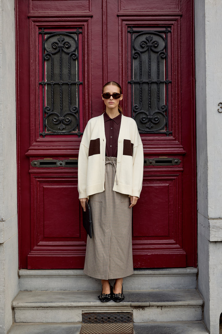 Kate English Checks Brown