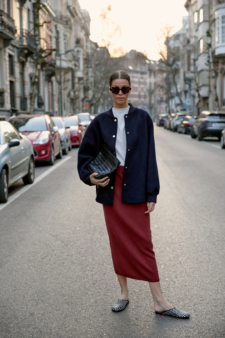 Larissa Basic Knit Rust