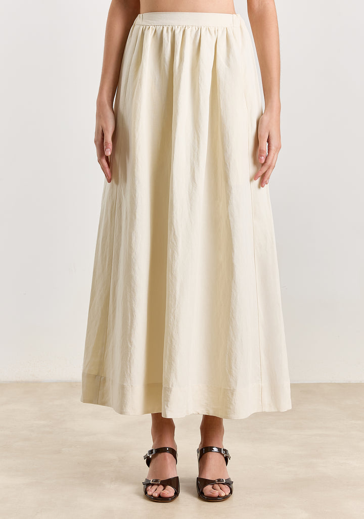 Julia Summer Linen Blend Off White