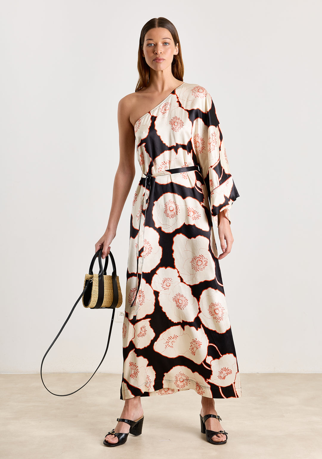 Emilia Anemone Flower Print Multicolor