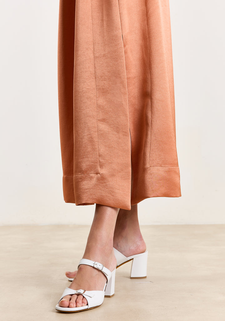 Leila Uni Satin Lobster