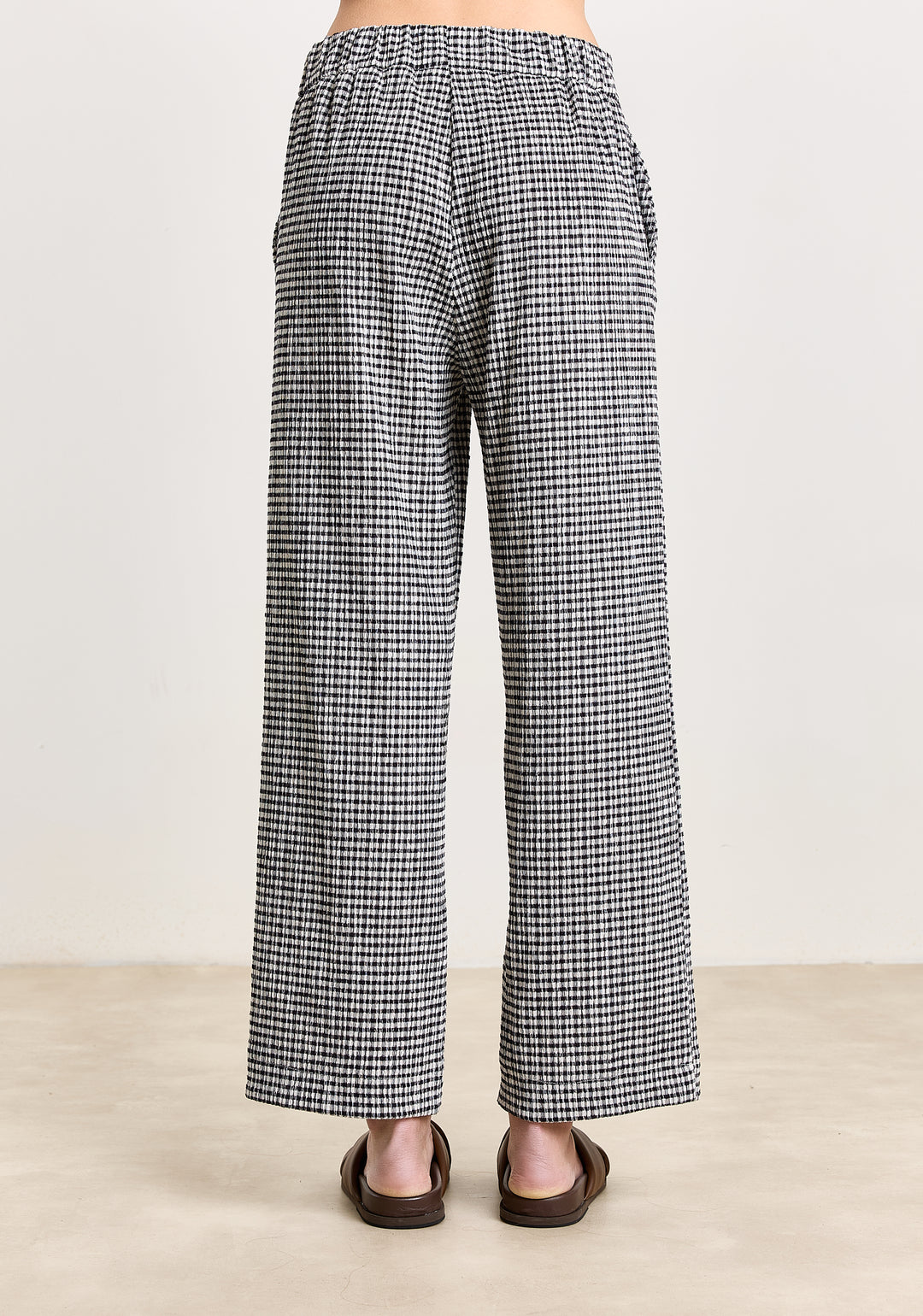 Anny Seersucker Check Black/White