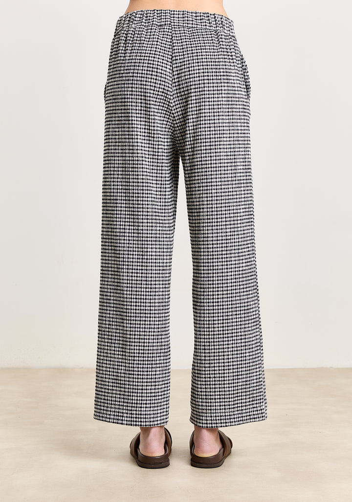 Anny Seersucker Check Black/White