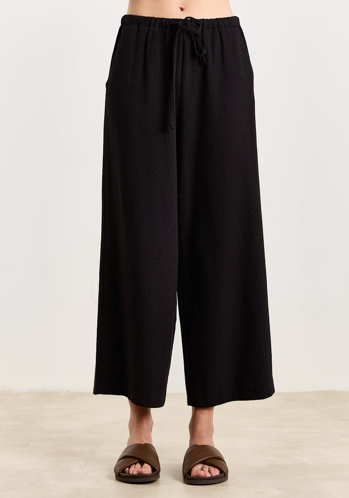 Pommeline Uni Bouclé Black