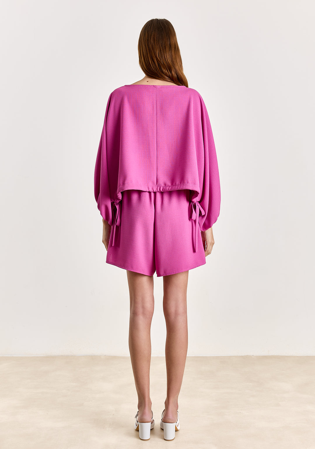 Rosie Textured Uni Woven Orchid