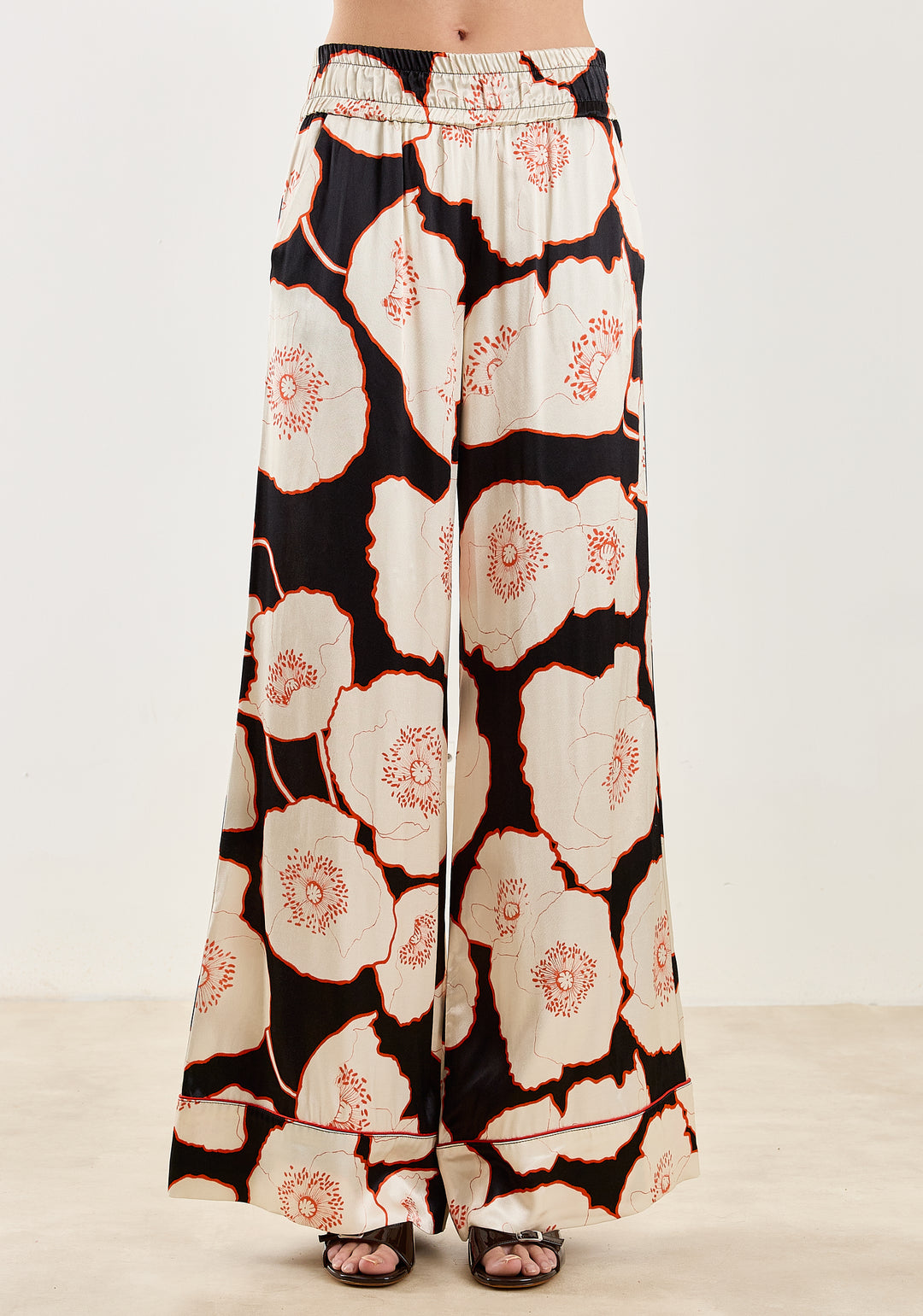 Poppy Anemone Flower Print Multicolor