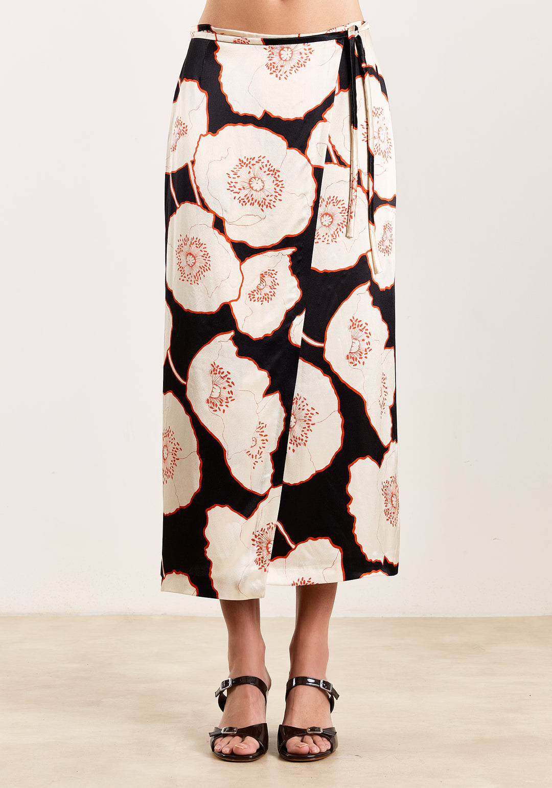 Janice Anemone Flower Print Multicolor