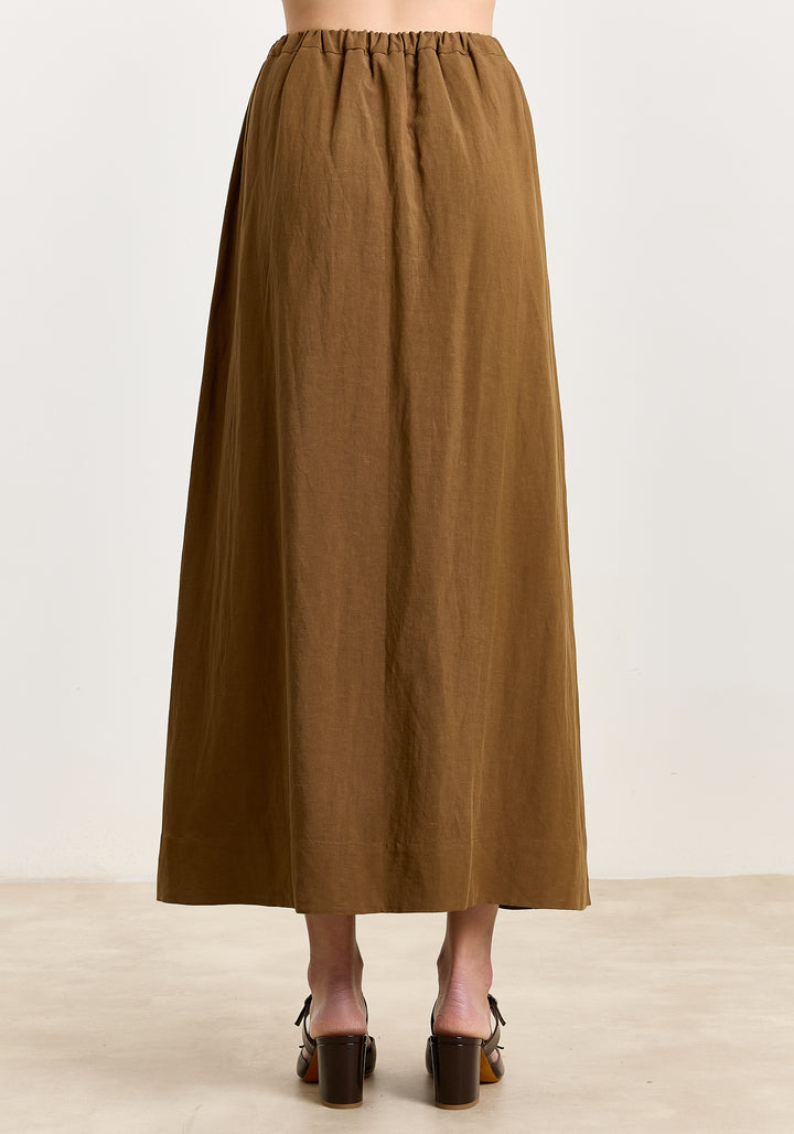 Julia Summer Linen Blend Brown
