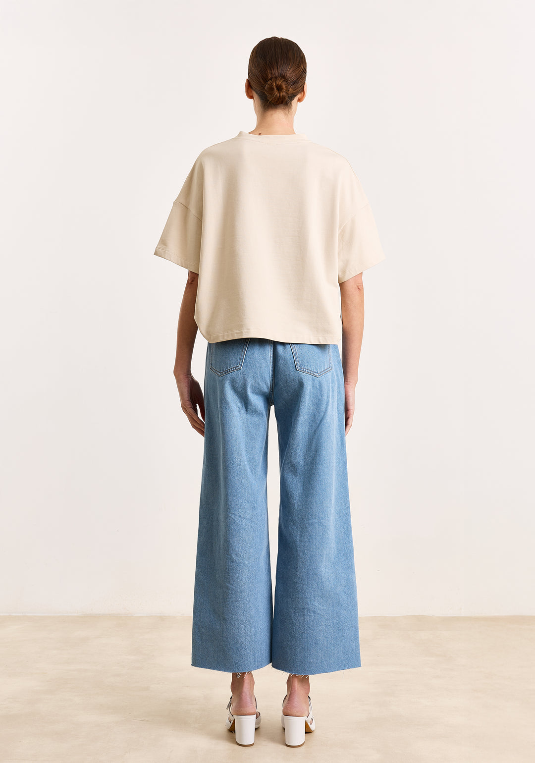 Mich Cotton Stretch Champagne