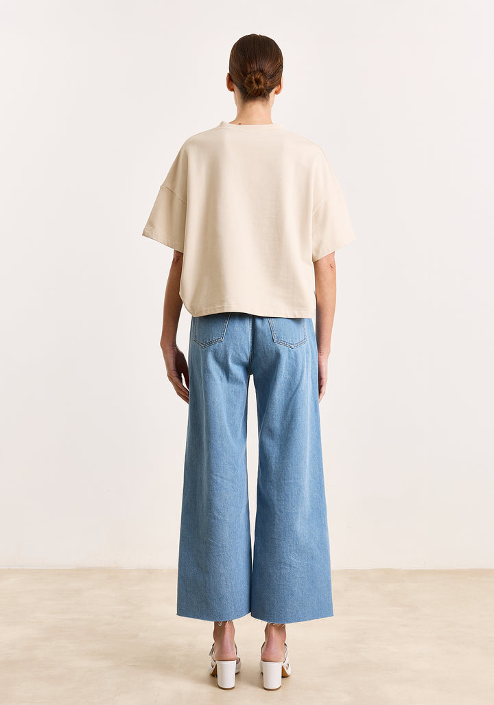 Mich Cotton Stretch Champagne