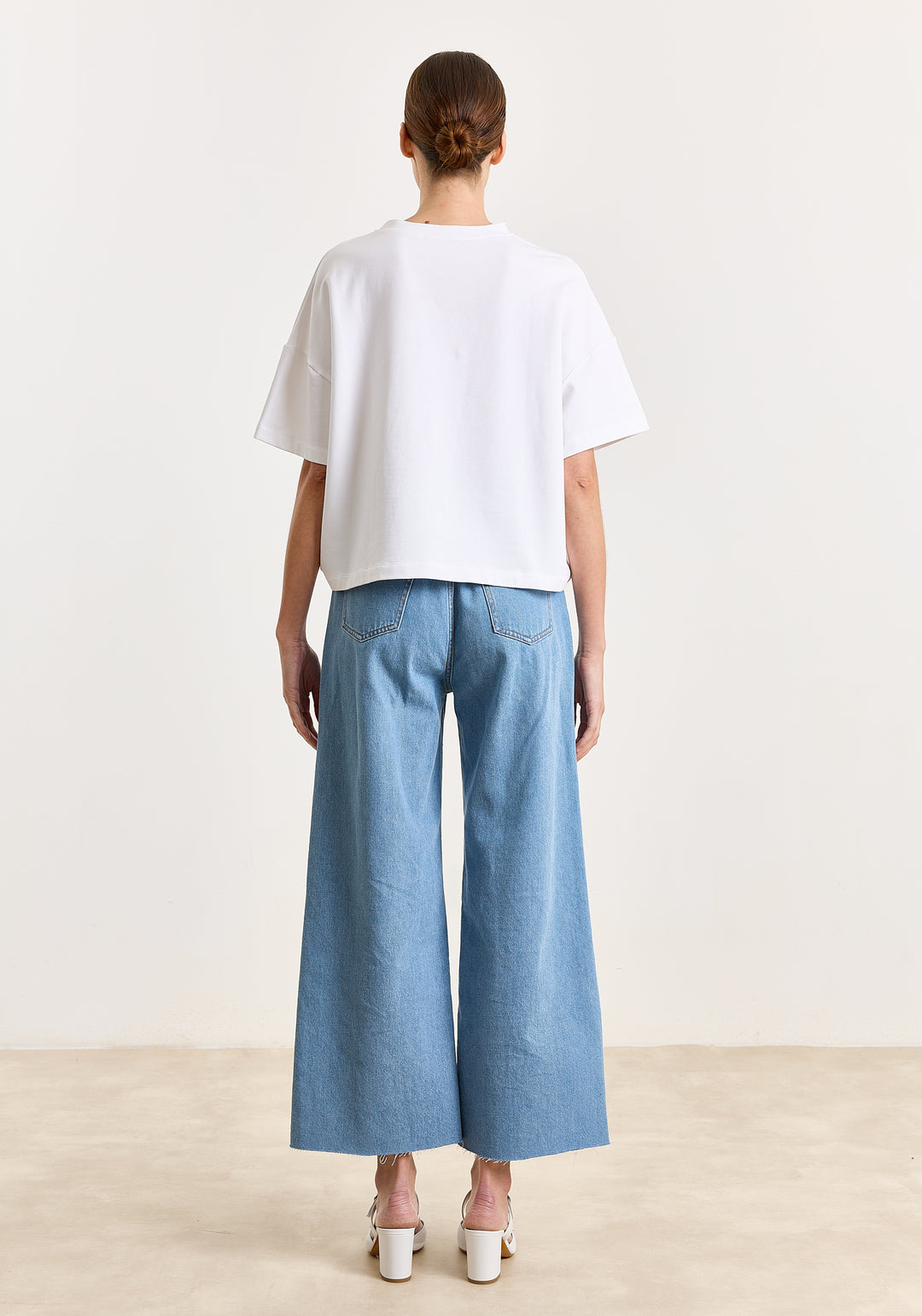 Mich Cotton Stretch White