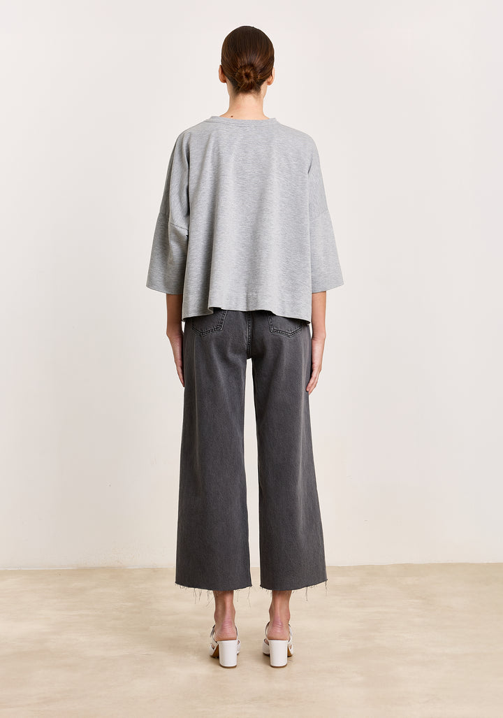 Madeline Cotton Stretch Light Grey