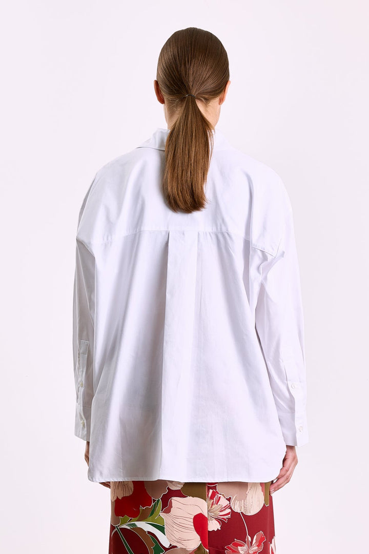 Laurine Shirting Uni White