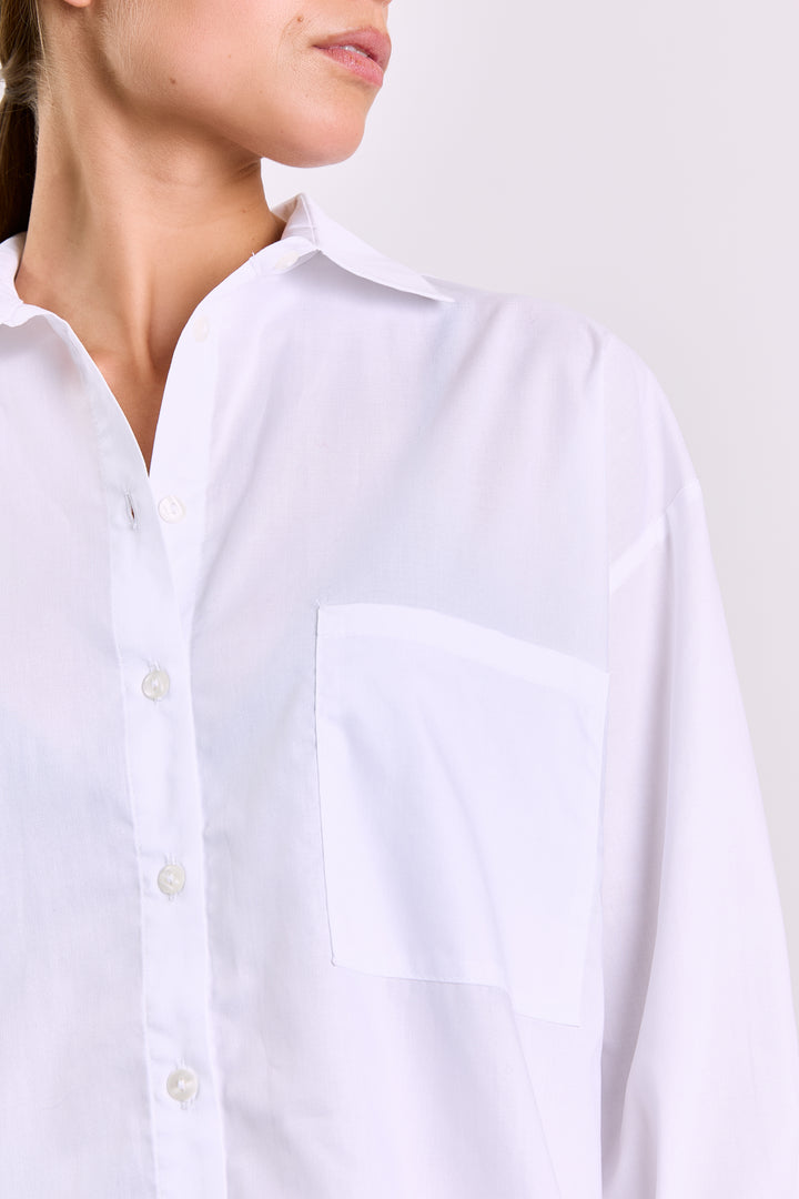Laurine Shirting Uni White