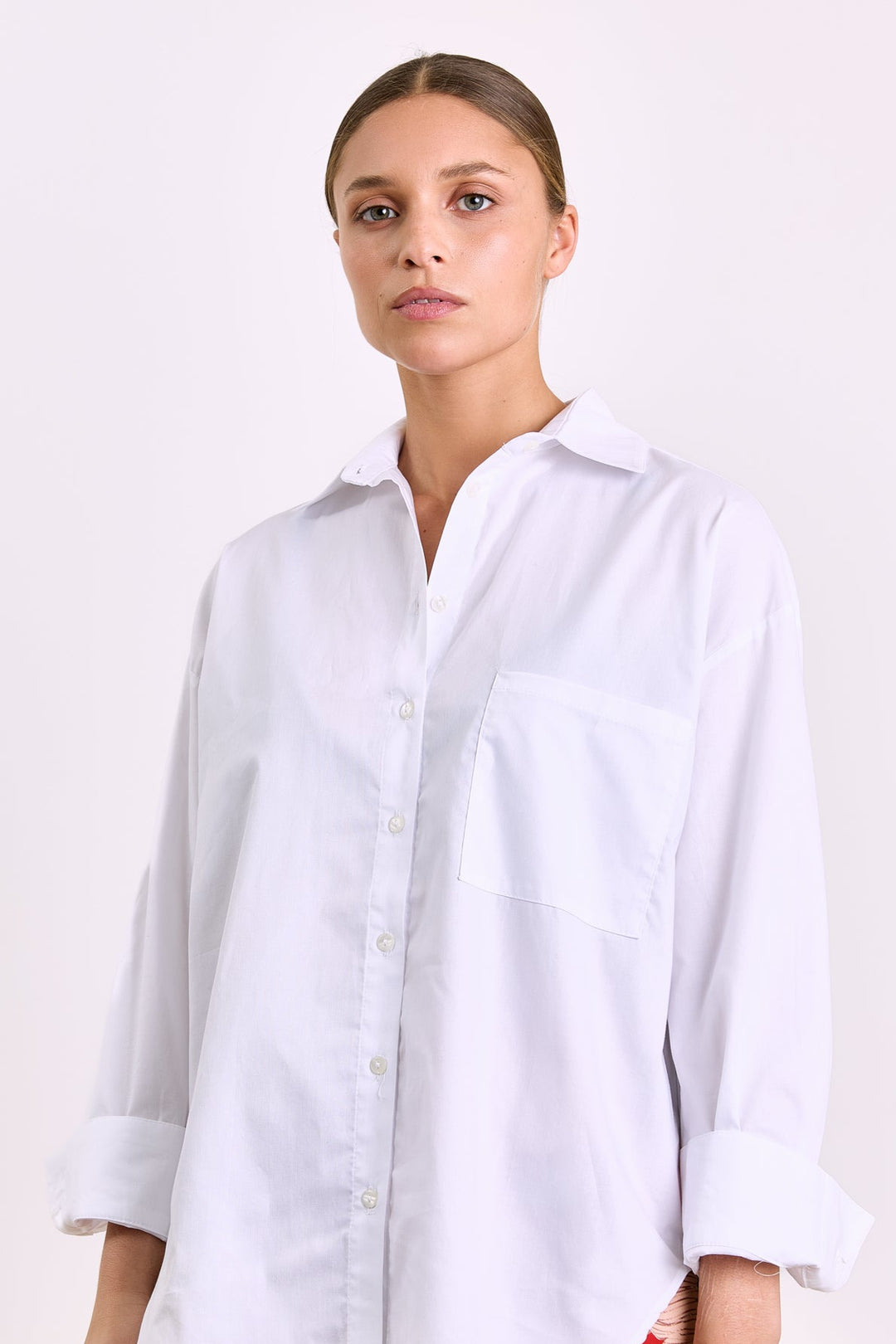 Laurine Shirting Uni White