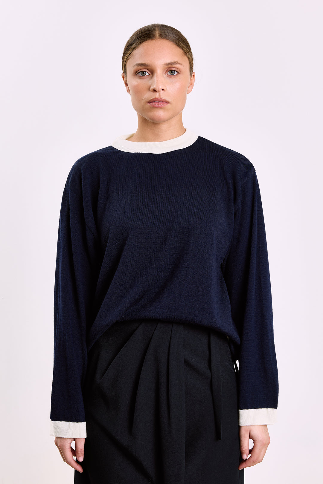 Steffi Basic Knit Navy