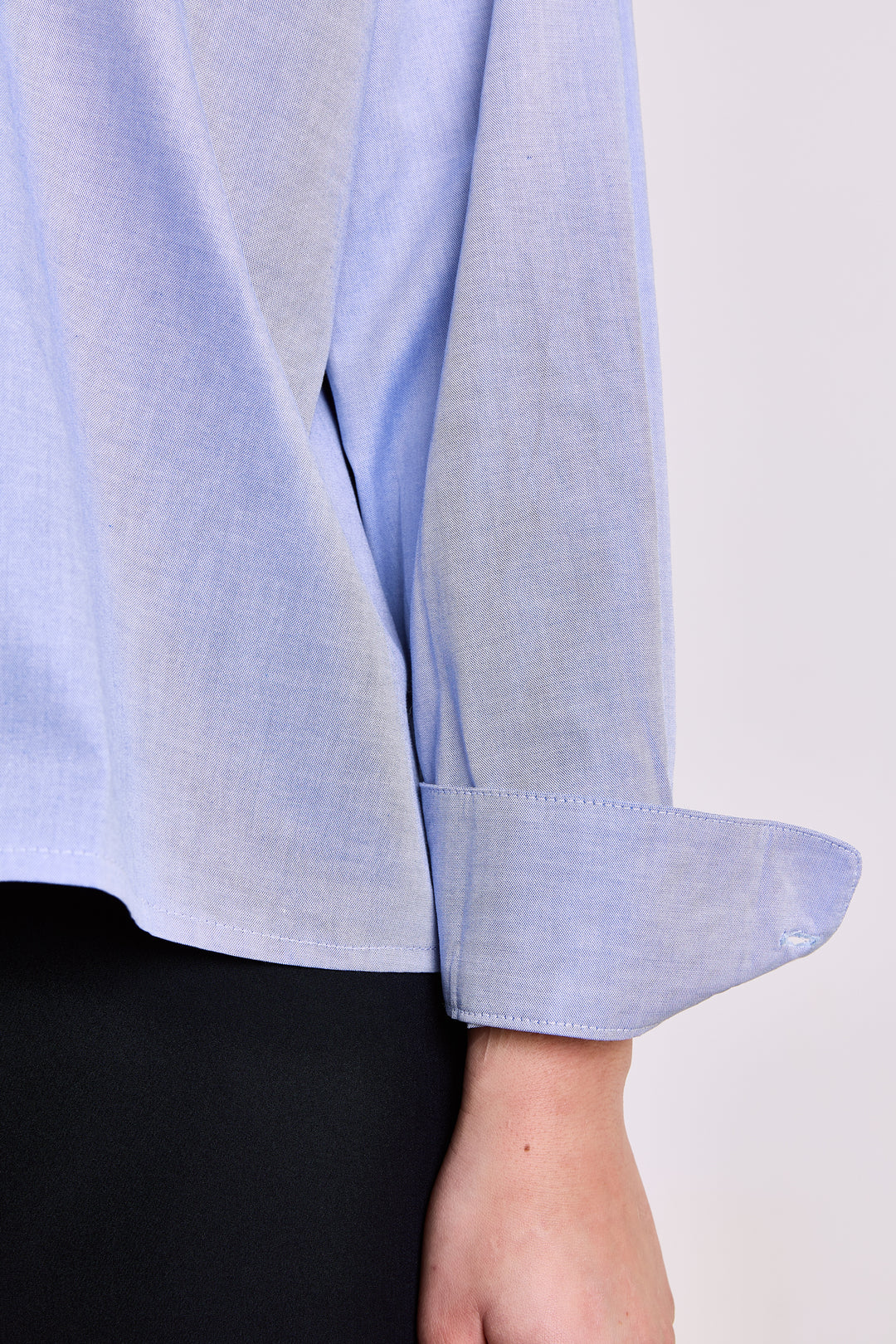 Florence Shirting Uni Mid Blue