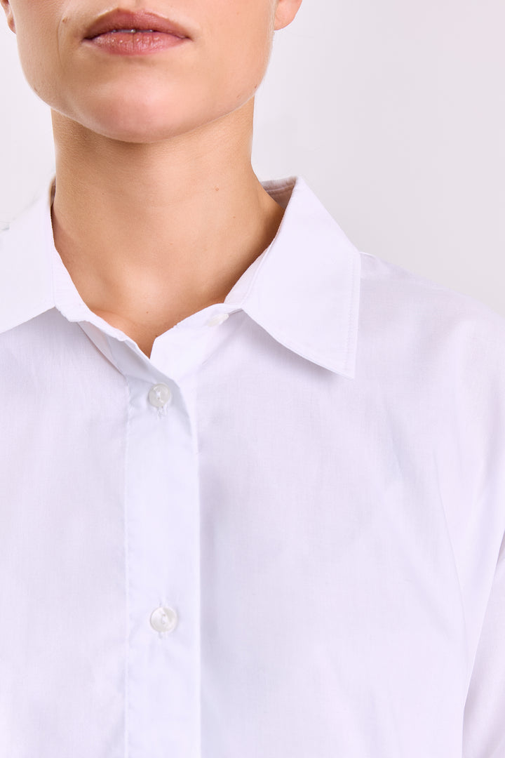 Florence Shirting Uni White