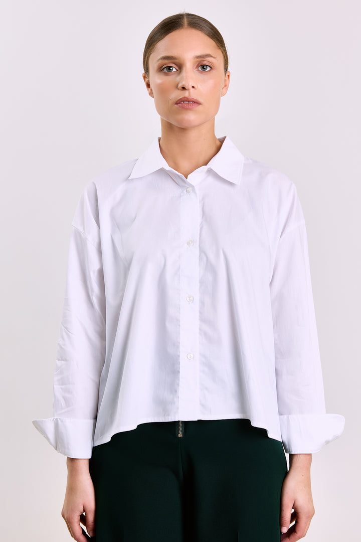 Florence Shirting Uni White