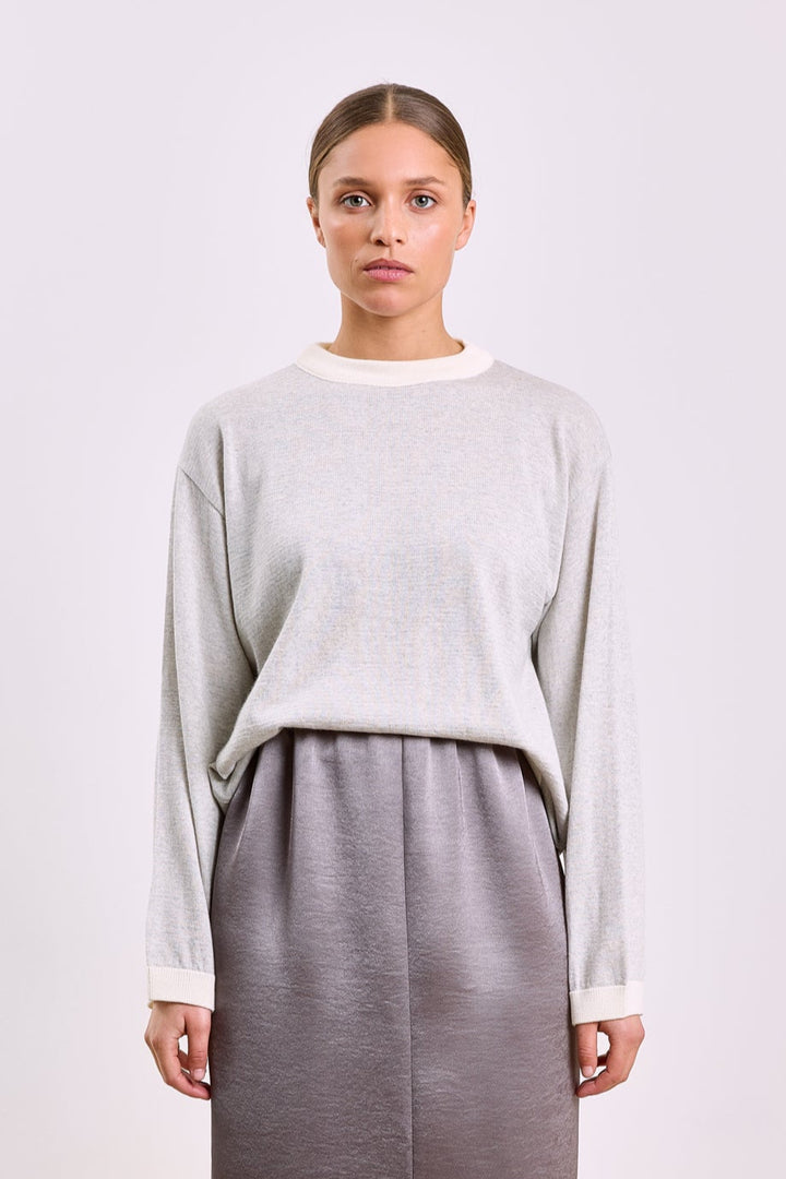 Steffi Basic Knit Light Grey