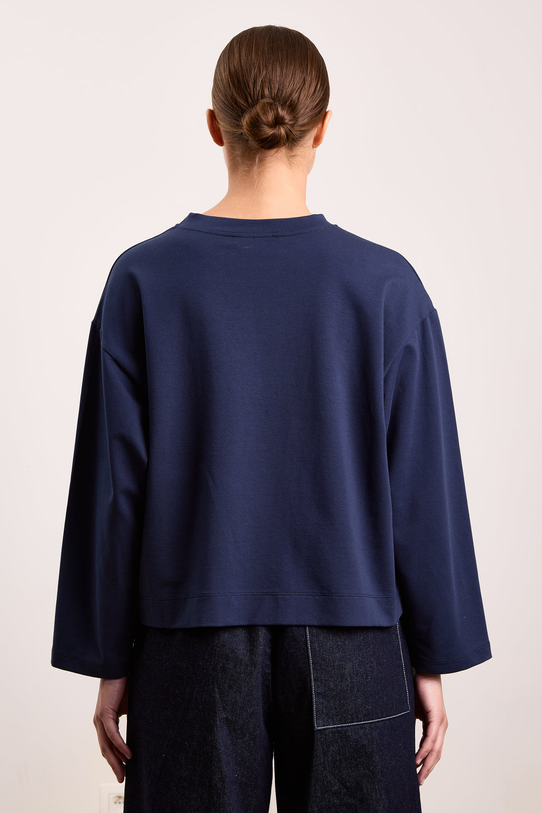 Lilly Light French Terry Navy