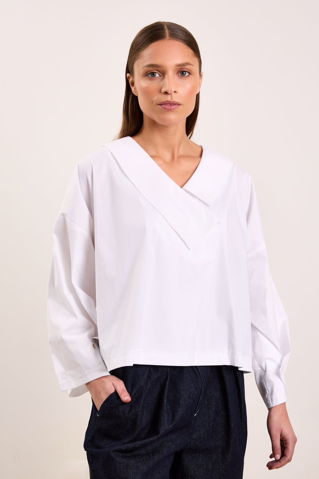 Adeline Shirting White
