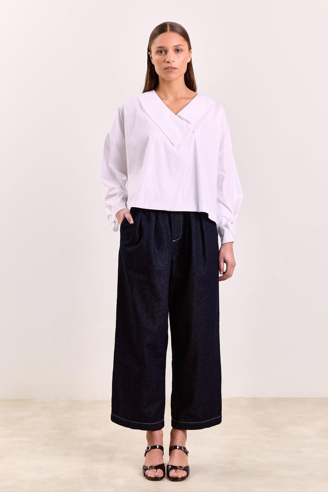 Adeline Shirting White
