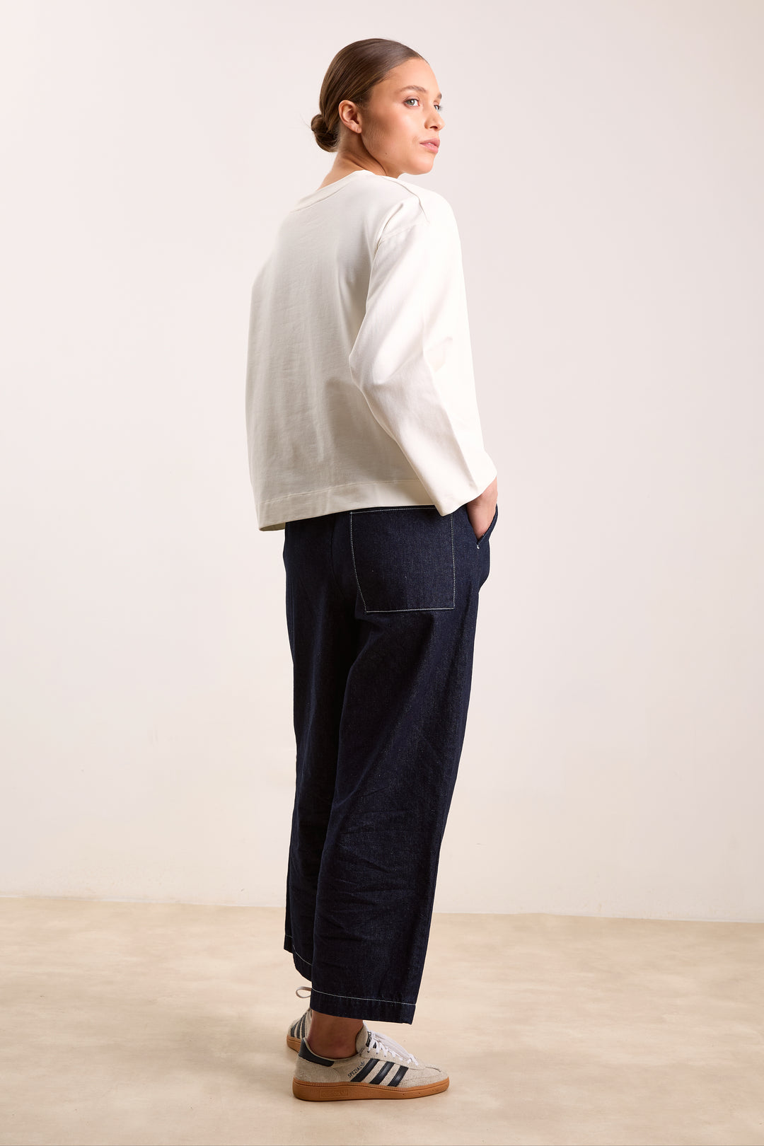 Lilly Light French Terry Off White